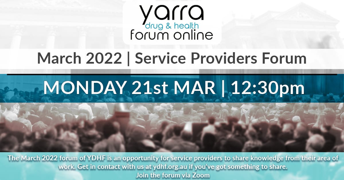 March 2022 | Service Providers Forum – POSTPONED